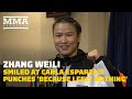 Zhang Weili Smiled At Carla Esparza's Punches 'Because I Felt Nothing' | UFC 281 | MMA Fighting