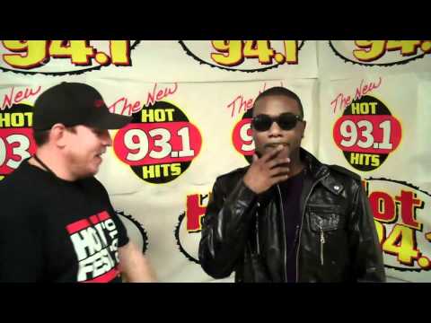 RAY-J AND ROMEO FROM HOT 94.1 TALK ALBUM AND KIM KARDASHIAN BACKSTAGE AT HOT FEST 2010