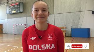 Iga Zawieja QUAY MUKS Poznań zapowiada turniej Centralnej Ligi Juniorek koszykarek U-17