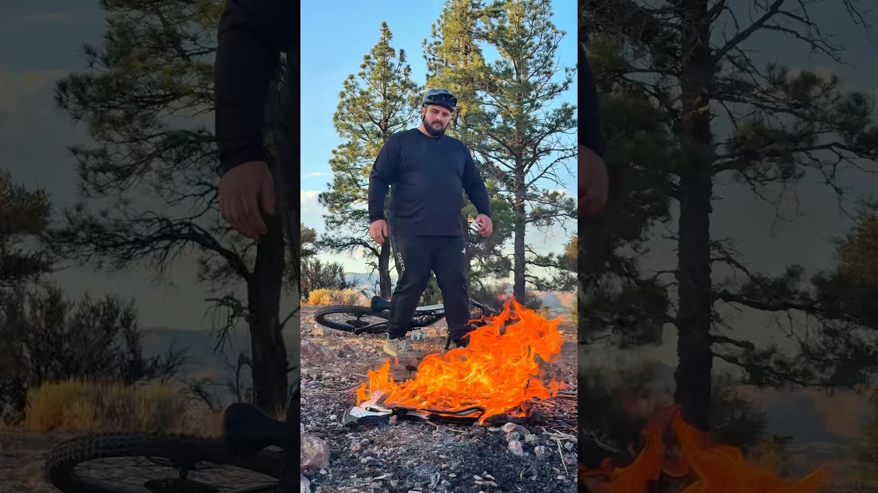 How Fire Proof Are Mountain Bike Pads?