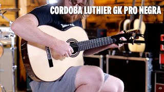 Video thumbnail for No Talking...Just Tones | Cordoba Luthier GK Pro Negra by Peach Guitars