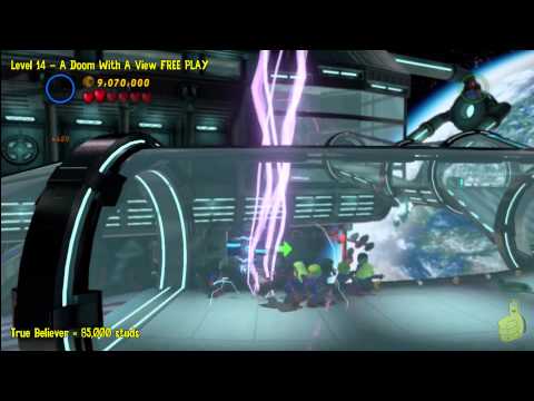 Lego Marvel Super Heroes: Level 14 A Doom With A View - FREE PLAY (Minikits & Stan In Peril) - HTG