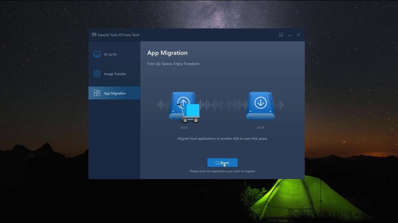 Lokale App-Migration