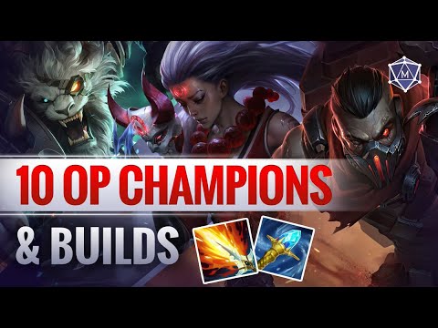 10 OP Champions, Picks & Builds to play in Patch 12.2 Season 12!