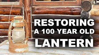 Restoring a Rusty Old Lantern