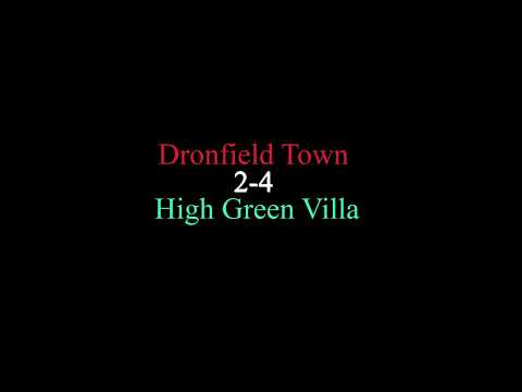 Dronfield Town Vs High Green Villa