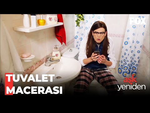 Şaziment Tuvalette Mahsur Kaldı! - Aşk Yeniden 34. Bölüm