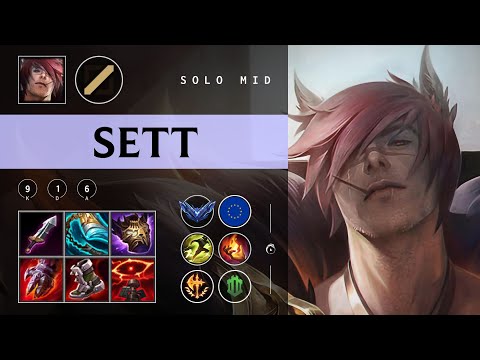 Sett Mid vs Yone - EUW Diamond Patch 25.24
