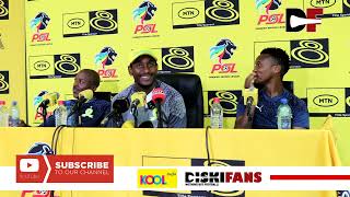 Download lagu Pre-Match Press Conference with Rhulani Mokwena, Themba Zwane & Khuliso Mudau | Pirates vs Sundowns mp3