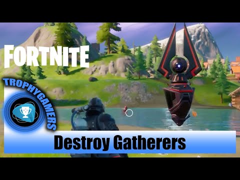 Fortnite  – Destroy Gatherers - Deal Damage with a Gatherer's remains