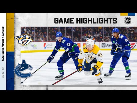 Predators @ Canucks 3/6 | NHL Highlights 2023