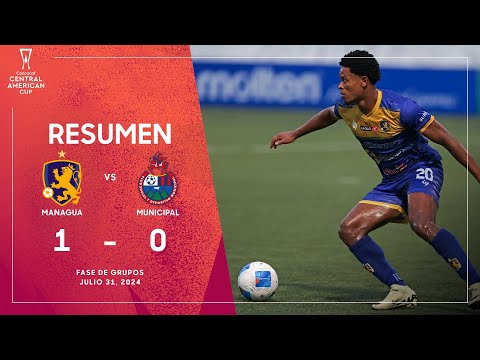 Managua vs Municipal | Copa Centroamericana 2024 | Fase de Grupos