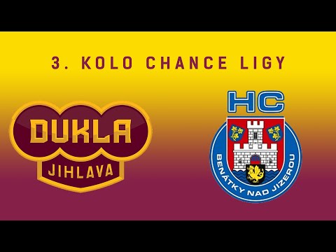 3. kolo (16.9.2019) HC Dukla Jihlava - HC Benátky nad Jizerou