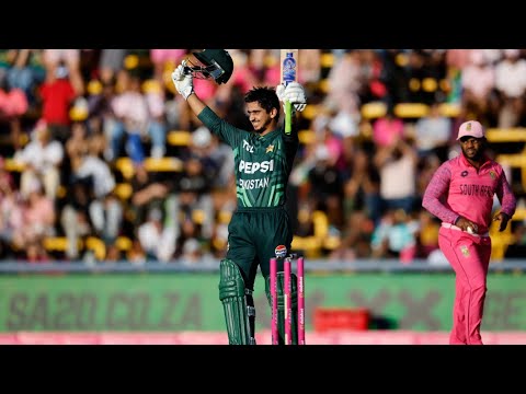 Saim Ayub 101 (94) vs South Africa || ball by ball