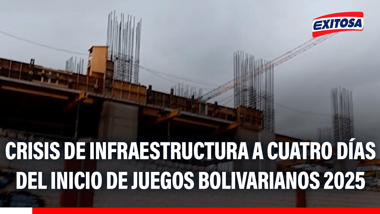 🔴🔵 Juegos Bolivarianos 2025: Crisis de infraestructura a cuatro días del inicio del evento deportivo