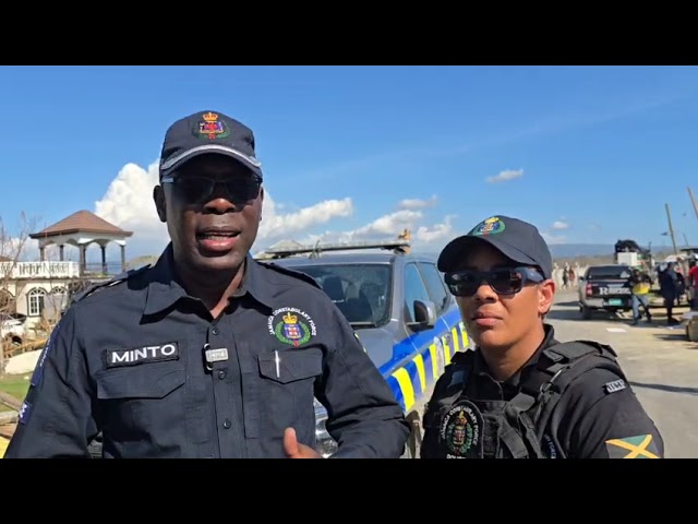 URGENTE: Polícia saúda ajuda humanitária após furacão em St. Elizabeth!