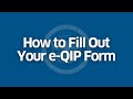 Hiring Resources: How to Fill Out Your e-QIP Form