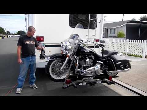motorhome motorcycle lift