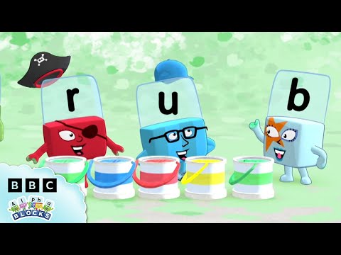 Art | Alphablocks Full Episode - S3 | Learn to Read | @officialalphablocks