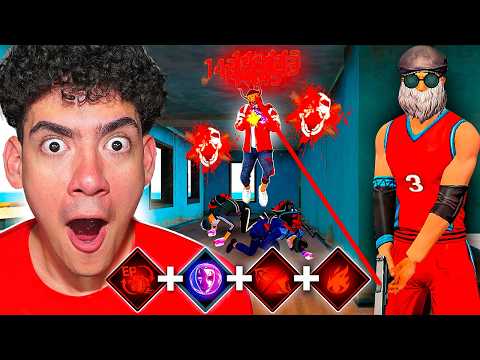 EL COMBO de HABILIDADES MAS ROTO de TODO FREE FIRE 1TIRO = 1 KILL😱 - TheDonato