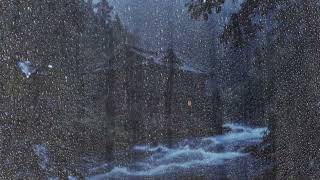 Heavy Thunderstorm Sounds | Relaxing Rain & Lightning Ambience for Sleeping