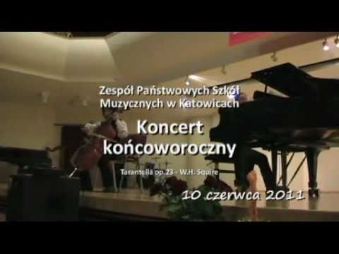 Maciej Seget, cello - Tarantella op.23 - W.H. Squire