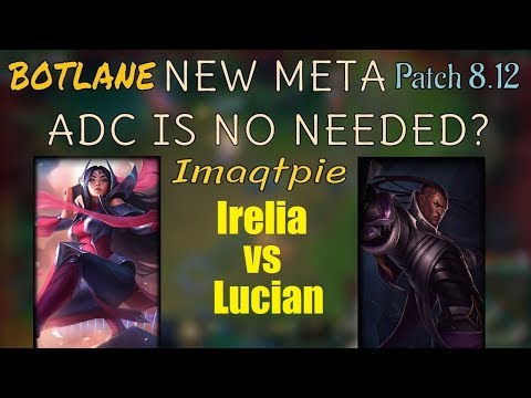 Imaqtpie | IRELIA vs LUCIAN | IRELIA Adc | Challenger Gameplay | Patch 8.12
