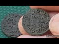 Медная монета Полушка 1736 года Обзор разновидности цена и стоимость 3 типа орла как быстро отличить
