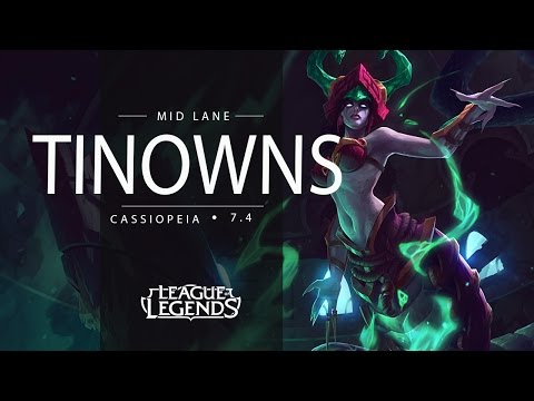 LOL ProTV - Tinowns - CASSIOPEIA MID vs ZED (24/02/2017)