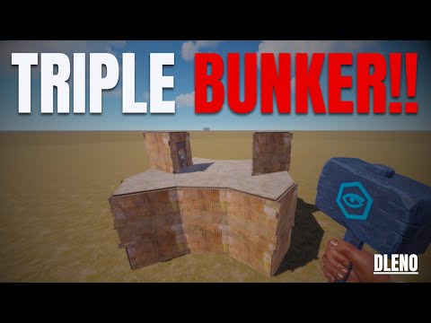 This Rust TRIPLE BUNKER Base is OP!