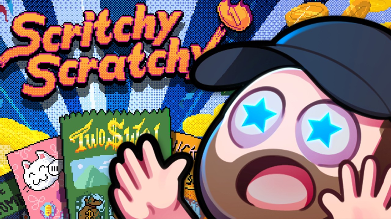 Scratch Off Ticket Madness! - Scritchy Scratchy Game! - Episode 1