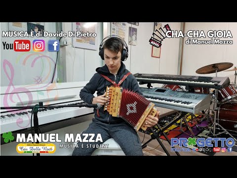 😳COMPONE UNA CANZONE DOPO APPENA UN ANNO DI SCUOLA😳 (Manuel Mazza) Cha Cha Gioia.