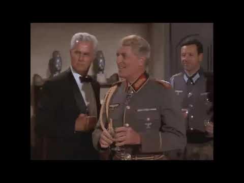 Hogan's Heroes - Part 2 of 2 - Hogan in disguise in a stolen Nazi German General Officer uniform