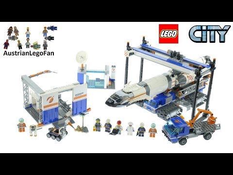Vidéo LEGO City 60229 : Le transport de la fusée