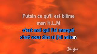Karaoké Dans mon H.L.M - Renaud *