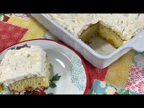 Sunshine Cake. Weight Watcher Friendly Dessert