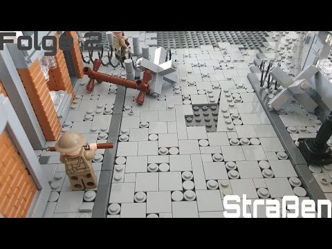 Wie Baue ich Straßen in Lego | (Deutsch)