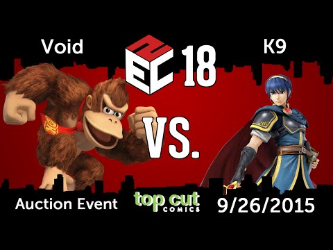 E2C18 Auction Event: GsmVoid (Sheik/Donkey Kong) vs. K9 (Marth)