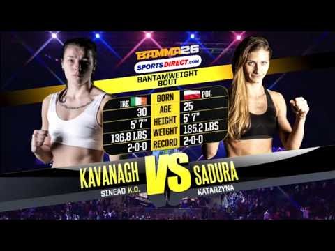 Sinead Kavanagh vs Kataryzna Sadura - BAMMA 26