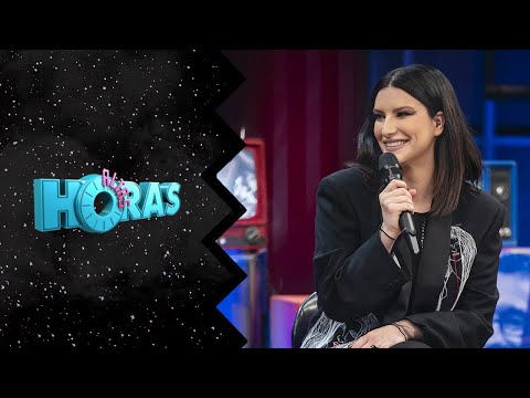 Laura Pausini, Tiago Iorc y Sandy en Altas Horas (2024)