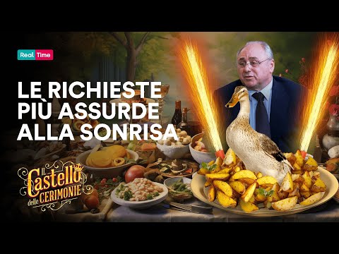 Gli incredibili Menù del Castello la Sonrisa *Matteo Reaction* | Il Castello delle Cerimonie