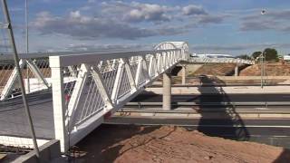 La Pobla de Vallbona - Nova passarel·la a la CV-35