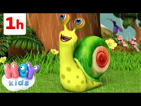 Petit Escargot ! | Chant d'Animaux | HeyKids Français | Animaj Kids