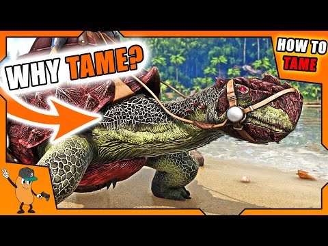HOW TO TAME A CARBONEMYS & WHAT IS IT GOOD FOR? | ARK How To Tame Series