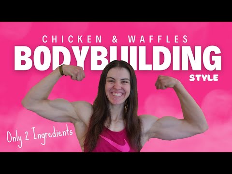 ANABOLIC Chicken and Waffles / Bodybuilding Meal Prep 101 / Food Vlog