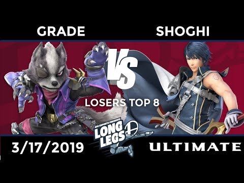 Long Legs Ultimate: Losers Top 8 - Grade (Wolf) vs Shoghi (Chrom)
