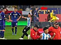 Peru fans run to the pitch to hug Messi | Goalkeeper got angry