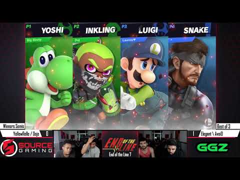 End of the Line 7 - Doubles - Winners Semis - YellowRello & Dojo vs Elegant & AvoiD