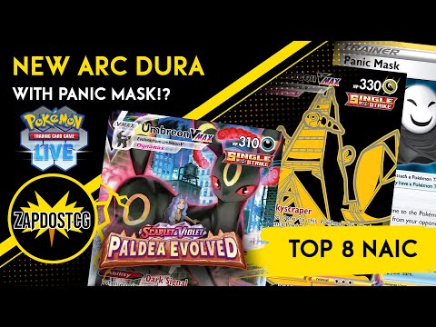 Top 8 Arc Dura Umbreon Deck With Panic Mask From NAIC Is AMAZING! (Pokemon TCG)