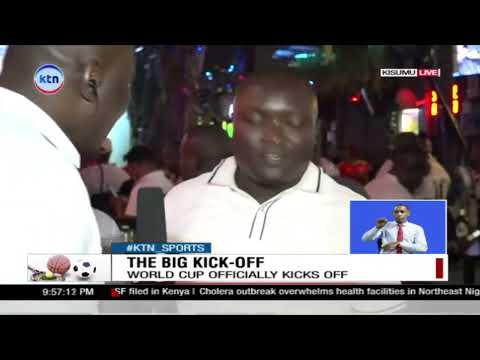 Excited Fans in Kisumu Back Their Teams Ahead of World Cup Action